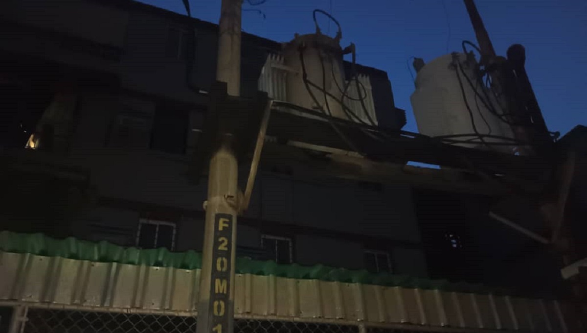 Vecinos de la Urbanización San Francisco tienen cinco días sin electricidad por explosión de transformador