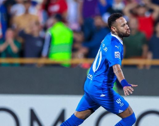 Neymar primer gol Al-Hilal