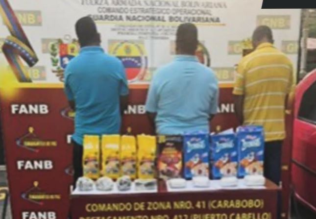 Camuflaban cocaína en harina y cereales: Tres están detenidos