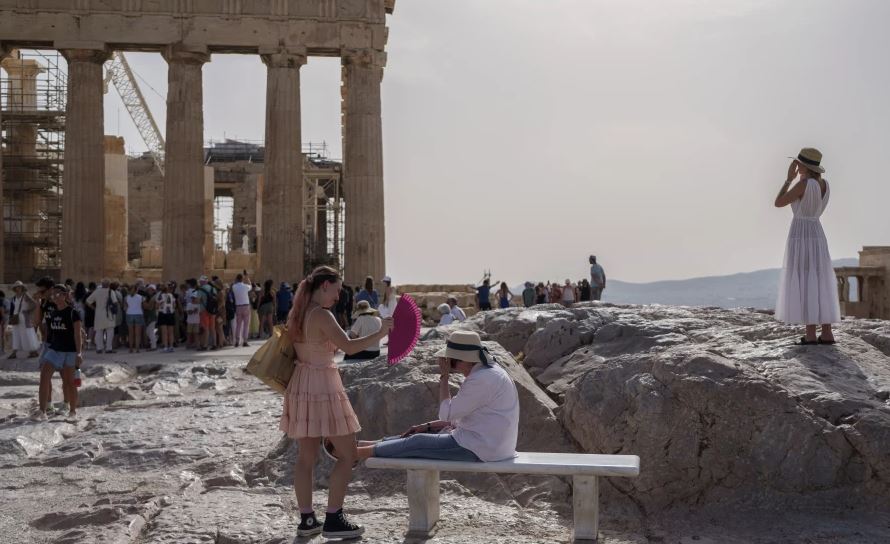 Ola de calor en Grecia