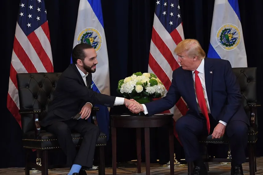 Presidencia de El Salvador anuncia encuentro entre Trump y Bukele en abril