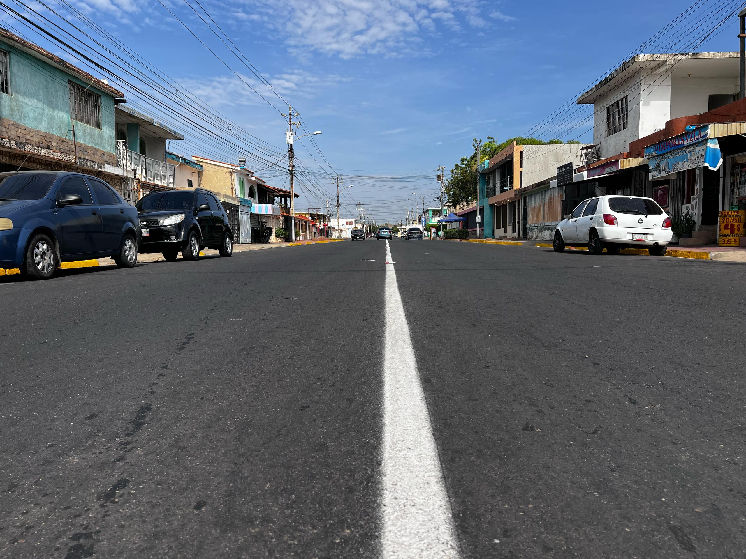 Alcalde Gustavo Fernández entrega trabajos de reacondicionamiento vial en la calle 161