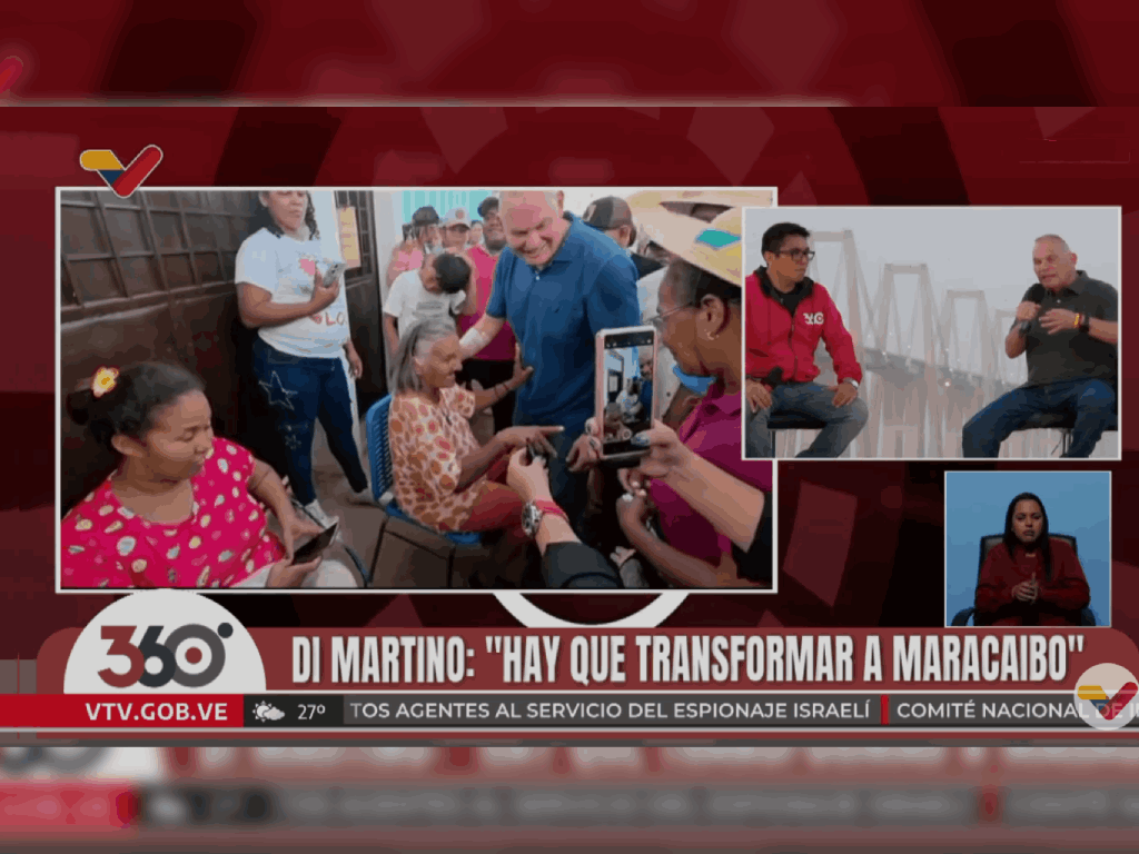 Gian Carlo Di Martino en VTV: Haré una limpieza total de desechos sólidos por el bienestar de los marabinos