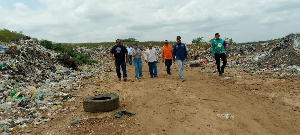 MINEC evalúa situación del relleno La Ciénega en el Zulia, con miras a fortalecer la gestión ambiental