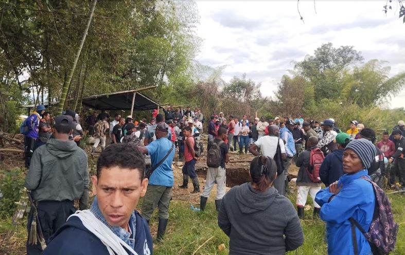 Hallaron sin vida a los ocho mineros atrapados en mina de Santander de Quilichao, Cauca