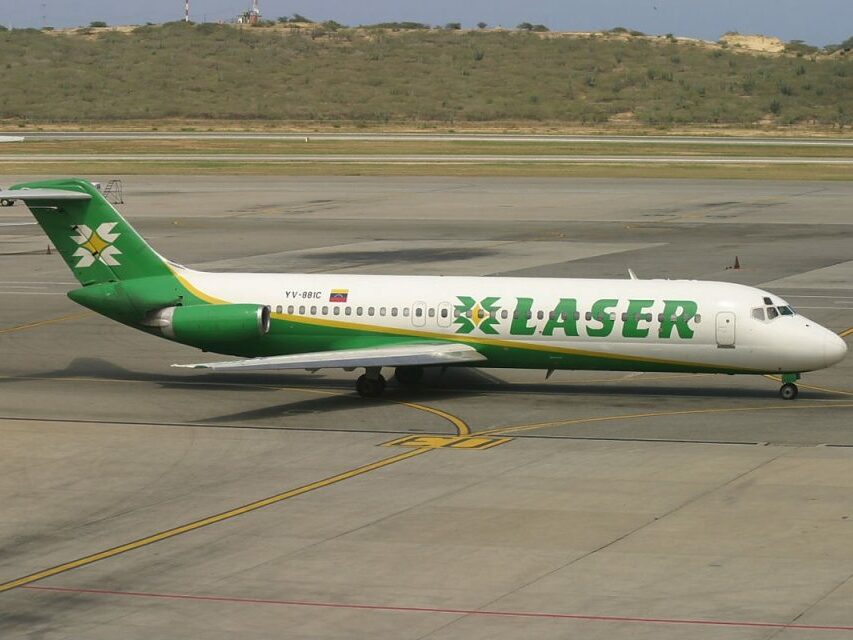 Laser cancela vuelos entre Caracas y Madrid hasta el 8 de diciembre