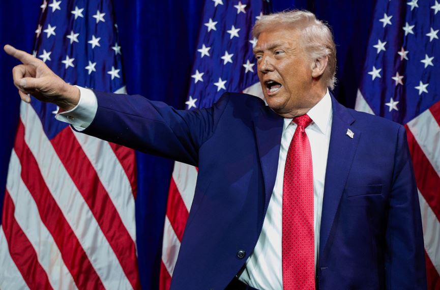 Trump dijo que el despliegue naval en Oriente Medio: 