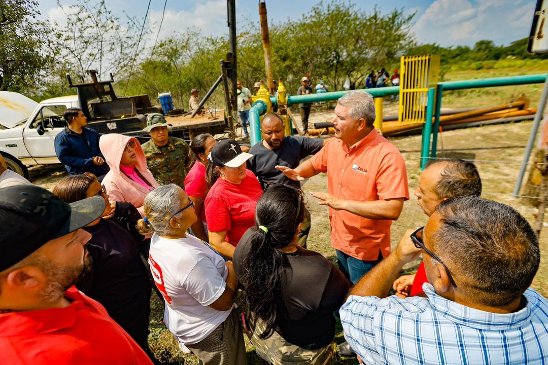 Gobernación del Zulia e Hidrolago reactivan pozos para el suministro de agua potable en la Villa del Rosario