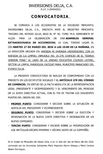 Convocatoria: Salud Vital Medicina Prepagada S.A.