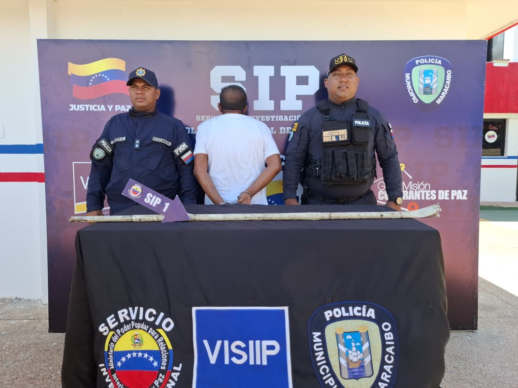 Polimaracaibo captura a sujeto por violencia de género en el Casco Central: tenía orden de aprehensión vigente