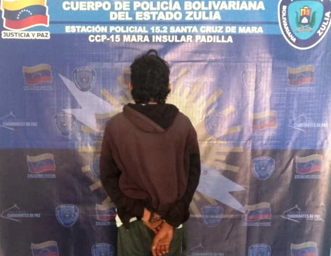 Repudiable: Por golpear a su madre y tener droga lo detuvieron en Mara