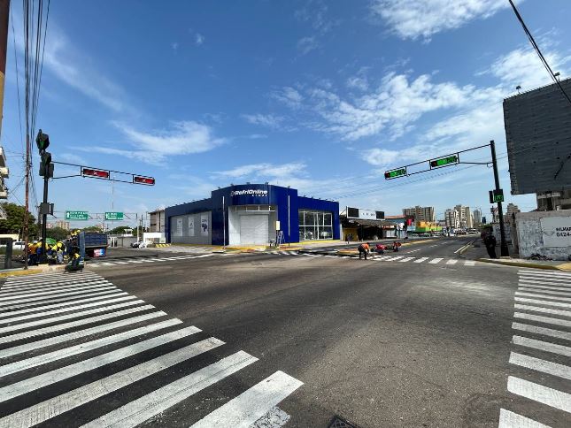 Alcaldía de Maracaibo colocó semáforos inteligentes en las calles 71 y 73 con Av. Delicias