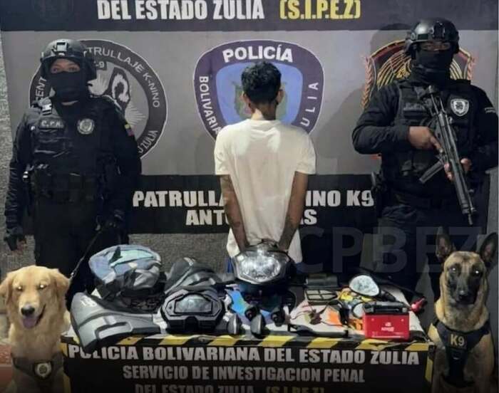 Detienen a un ciudadano en el barrio Primero de Mayo por el robo y desvalijamiento de una motocicleta