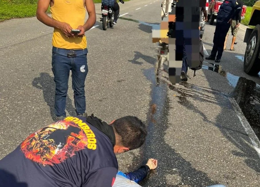 Un motorizado muerto dejó choque en la carretera Lara-Zulia