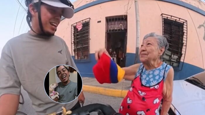 El tierno gesto de una abuela y el 
