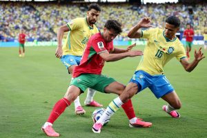 Brasil no convenció en su debut mundialista e igualó ante Marruecos