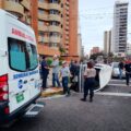Espantoso choque en 5 de Julio con la 3F dejó un herido