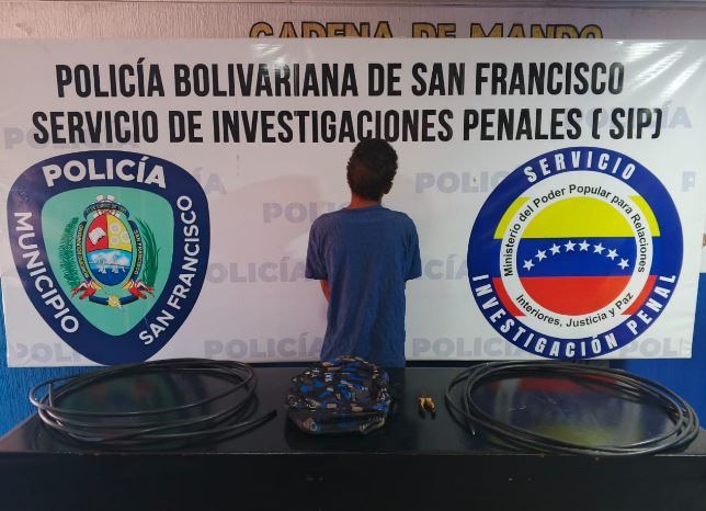 Polisur lo detiene por tenencia de material estratégico en Sierra Maestra